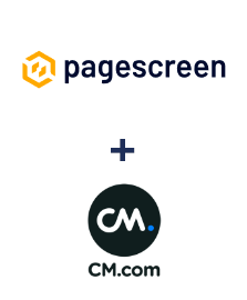 Integration of Pagescreen and CM.com