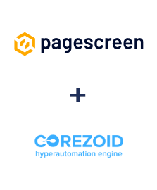 Integration of Pagescreen and Corezoid