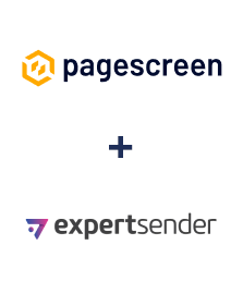 Integration of Pagescreen and ExpertSender