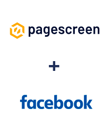 Integration of Pagescreen and Facebook