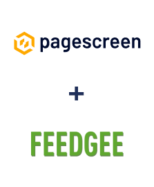 Integration of Pagescreen and Feedgee