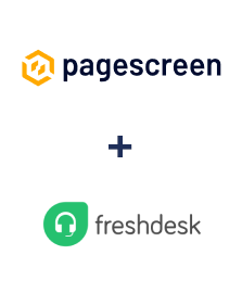 Integration of Pagescreen and Freshdesk