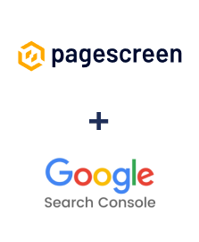 Integration of Pagescreen and Google Search Console