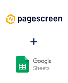 Integration of Pagescreen and Google Sheets