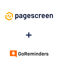 Integration of Pagescreen and GoReminders