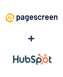 Integration of Pagescreen and HubSpot