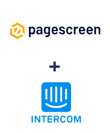 Integration of Pagescreen and Intercom