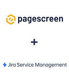 Integration of Pagescreen and Jira Service Management