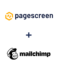 Integration of Pagescreen and MailChimp