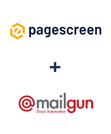Integration of Pagescreen and Mailgun