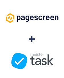 Integration of Pagescreen and MeisterTask