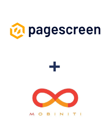 Integration of Pagescreen and Mobiniti