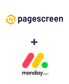Integration of Pagescreen and Monday.com