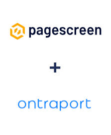 Integration of Pagescreen and Ontraport