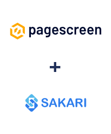 Integration of Pagescreen and Sakari