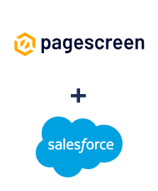 Integration of Pagescreen and Salesforce CRM