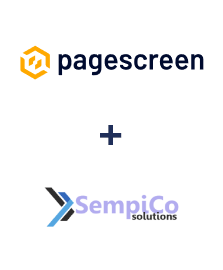 Integration of Pagescreen and Sempico Solutions