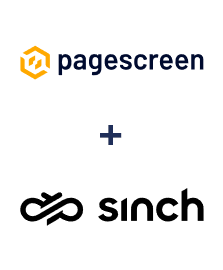 Integration of Pagescreen and Sinch