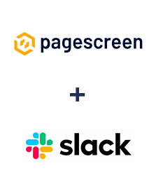 Integration of Pagescreen and Slack