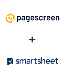 Integration of Pagescreen and Smartsheet
