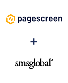 Integration of Pagescreen and SMSGlobal