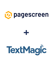 Integration of Pagescreen and TextMagic