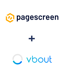 Integration of Pagescreen and Vbout