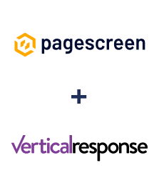 Integration of Pagescreen and VerticalResponse