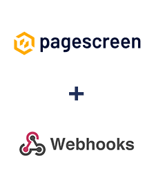 Integration of Pagescreen and Webhooks