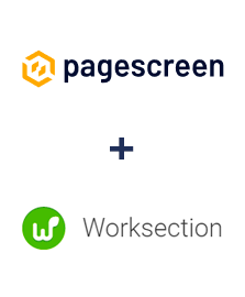 Integration of Pagescreen and Worksection