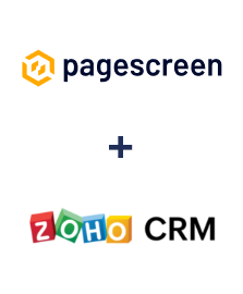 Integration of Pagescreen and Zoho CRM