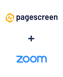 Integration of Pagescreen and Zoom