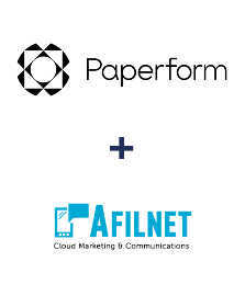 Integration of Paperform and Afilnet