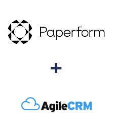 Integration of Paperform and Agile CRM