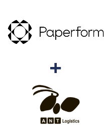 Integration of Paperform and ANT-Logistics