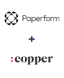 Integration of Paperform and Copper