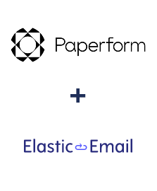 Integration of Paperform and Elastic Email