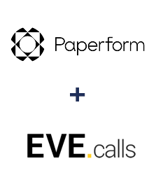 Integration of Paperform and Evecalls