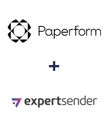 Integration of Paperform and ExpertSender