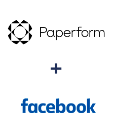 Integration of Paperform and Facebook