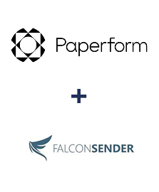 Integration of Paperform and FalconSender