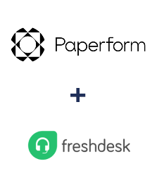 Integration of Paperform and Freshdesk