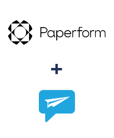 Integration of Paperform and ShoutOUT