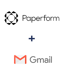 Integration of Paperform and Gmail