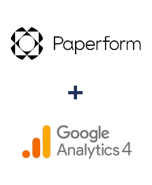 Integration of Paperform and Google Analytics 4