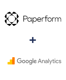 Integration of Paperform and Google Analytics