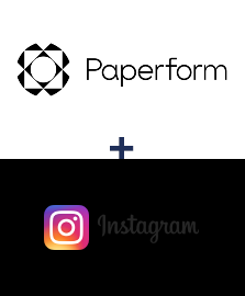Integration of Paperform and Instagram