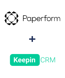 Integration of Paperform and KeepinCRM