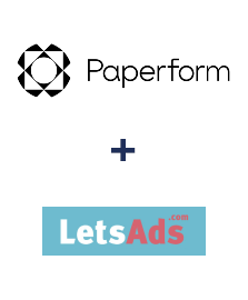 Integration of Paperform and LetsAds