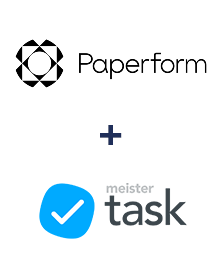 Integration of Paperform and MeisterTask